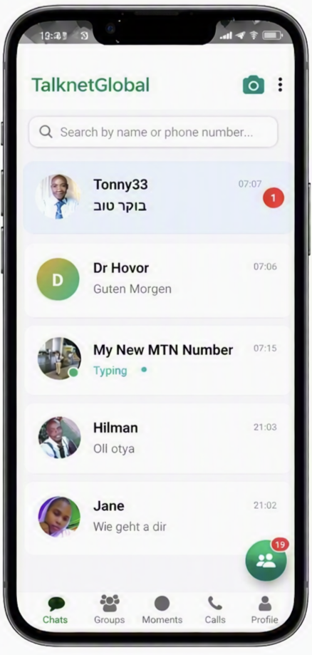 Chats List